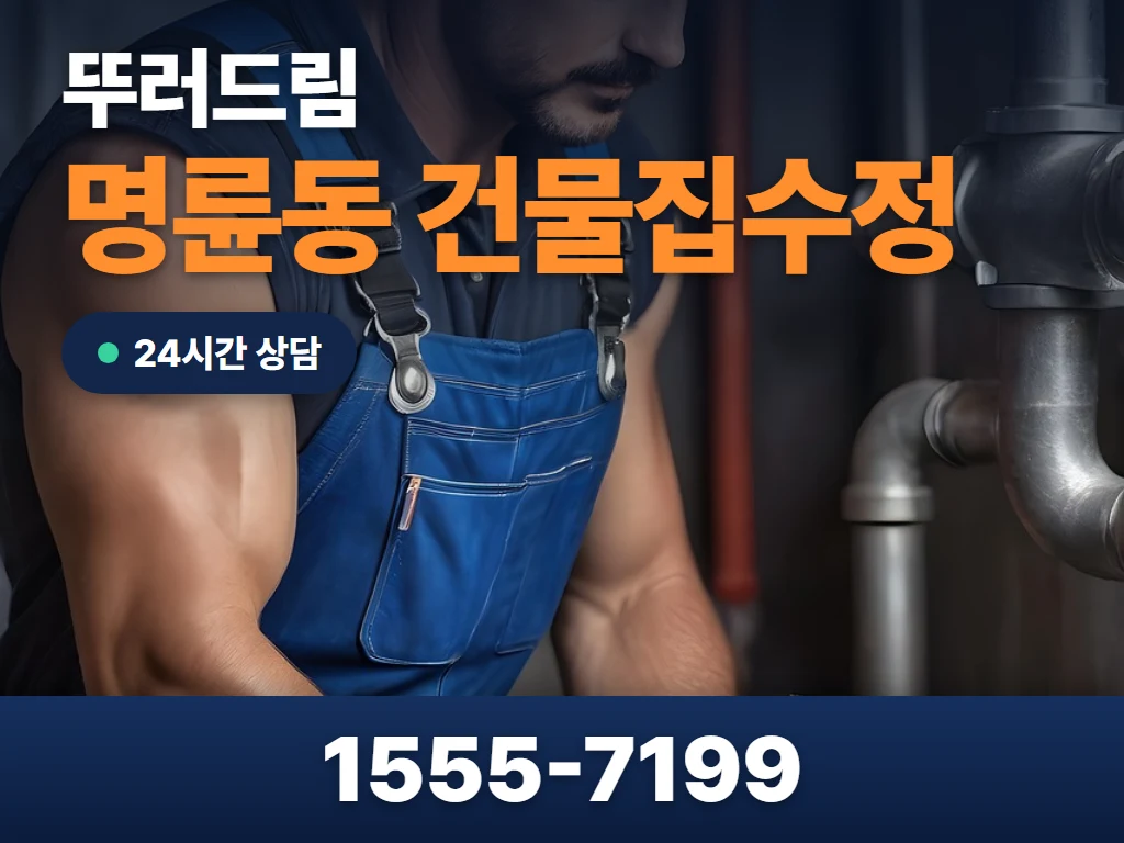 명륜동 건물집수정 현장